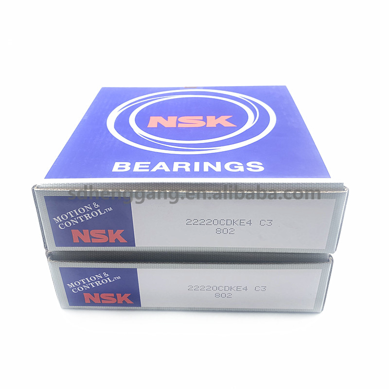 China Bearing factory price NSK brand spherical roller bearing 22206 22207 22208 22210CDE4 C3 805