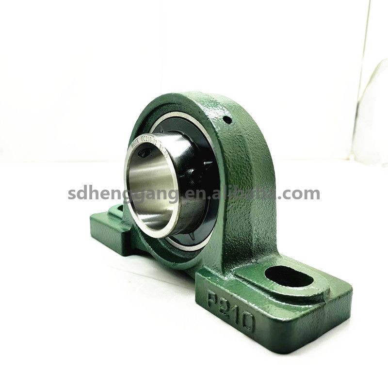 Cast Iron Pillow Block Bearing UCP211-35 UCP210-32 Two Bolt Unit with Cast Housing for Agriculture Machinery