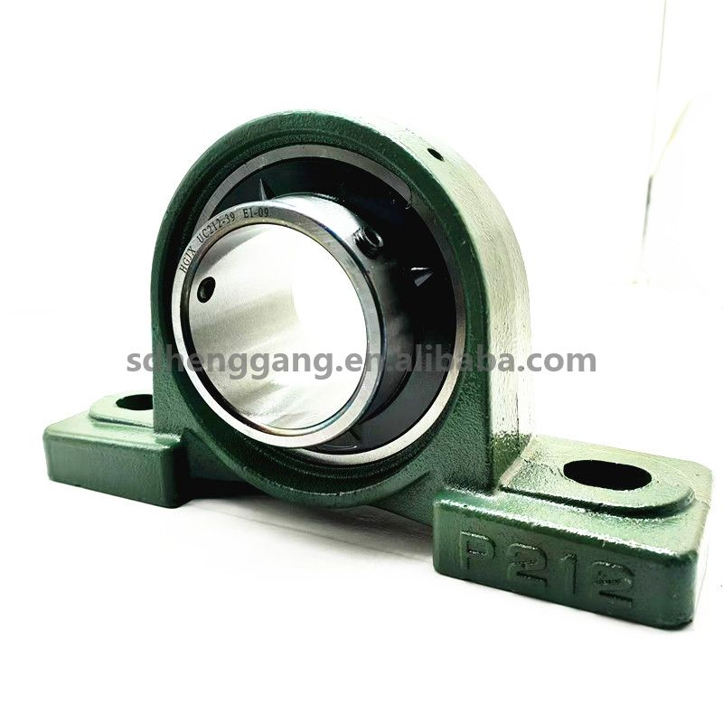 Cast Iron Pillow Block Bearing UCP212-39，UCP215-47 Two Bolt Unit with Cast Housing for Agriculture Machinery, PUMPS