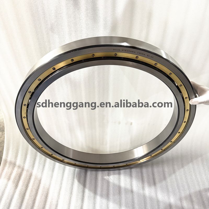 China HGJX Brass Cage Deep Groove Ball Bearing 618/630 MA 630X780X69mm Low Friction High-speed Capability 
