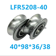 LFR Series Two Row Angular Contact Ball Bearing LFR5208-40 Track Roller Bearing LFR5208-40-2Z/2RS Linear Guides