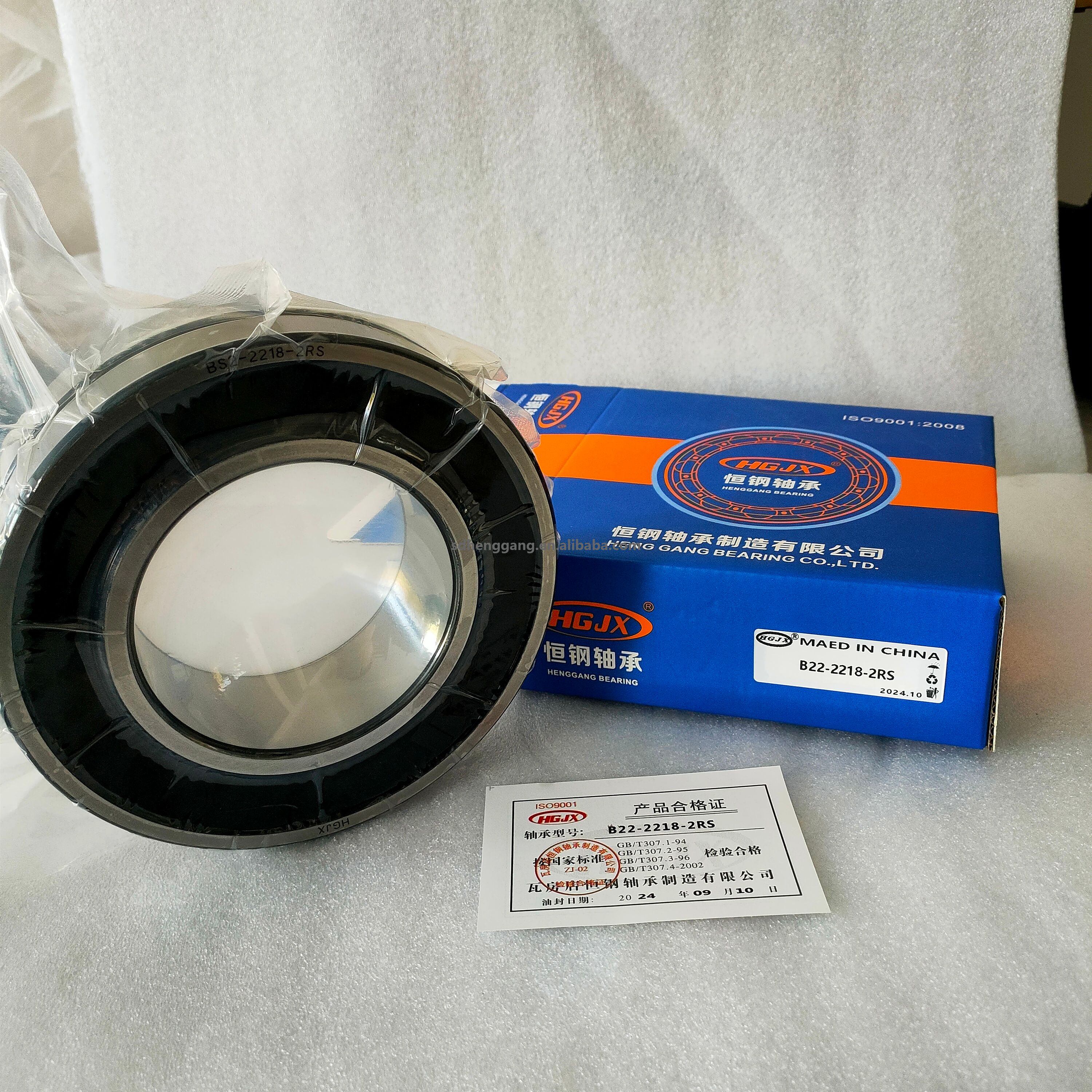 Double Sealed Spherical Roller Bearing BS2-2218-2RS Elevator, Textile Machine Bearings BS2-2218-2CS 90*160*48mm