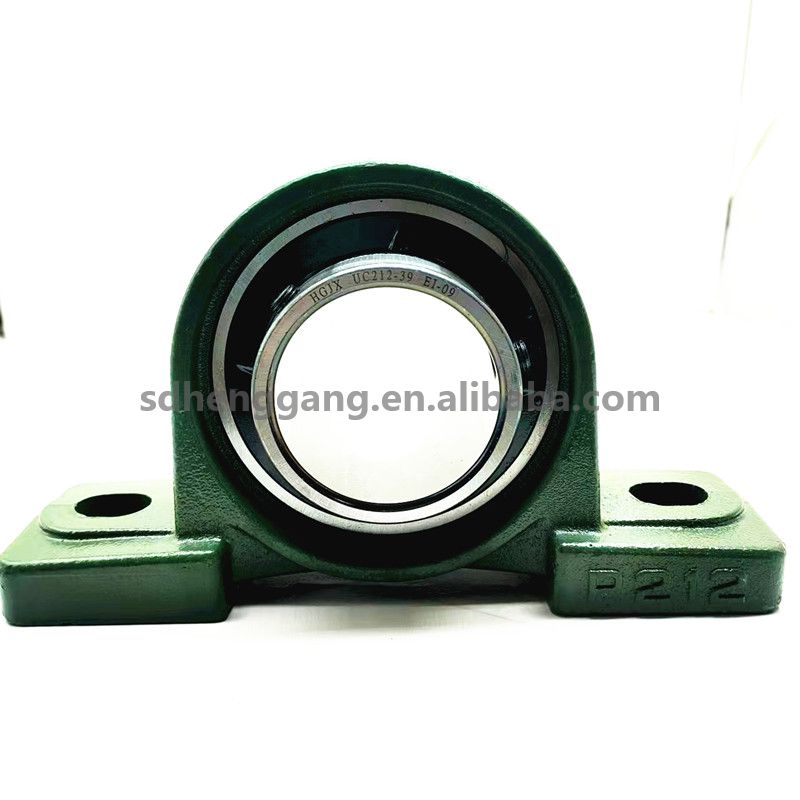 Cast Iron Pillow Block Bearing UCP212-39，UCP215-47 Two Bolt Unit with Cast Housing for Agriculture Machinery, PUMPS