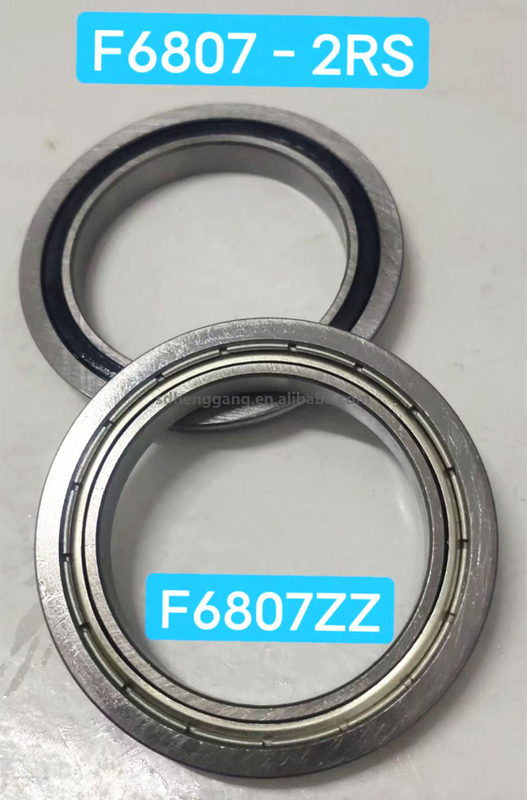 Miniature Flanged Ball Bearings F6807 F6808 F6809 ZZ/2RS Vacuum Cleaner Sweeper in stock
