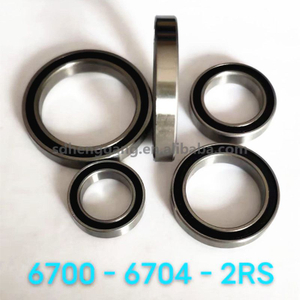 HGJX Bearing Factory S6700RS Stainless Steel Bearing Thin Section 10x15x4mm S6700-2RS Ball Bearings S61700RS 6704RS