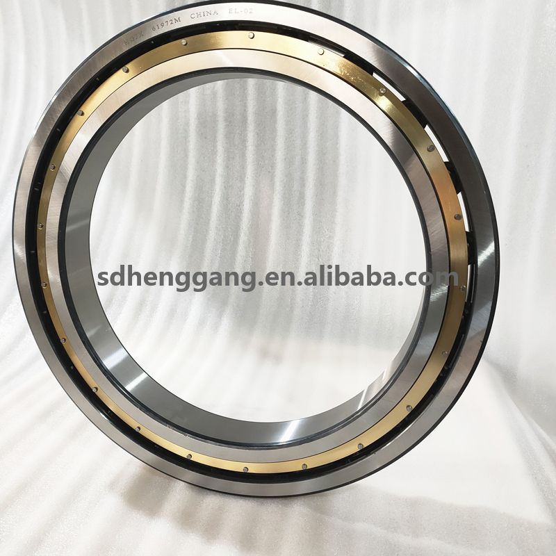 China HGJX 61972M Single Row Deep groove Ball Bearing 360x480x56mm Brass Cage Mining and Construction Bearing