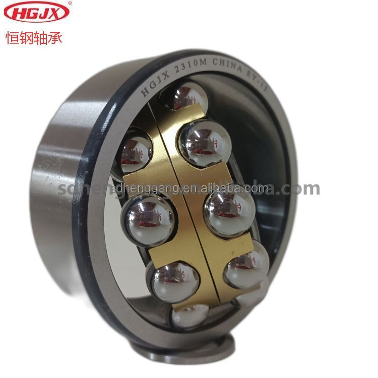 Factory price High Quality Self-aligning Ball Bearings 2310 2310K 2310-2RS Spherical Ball Bearing with Machine Brass Cage 50X110X40mm