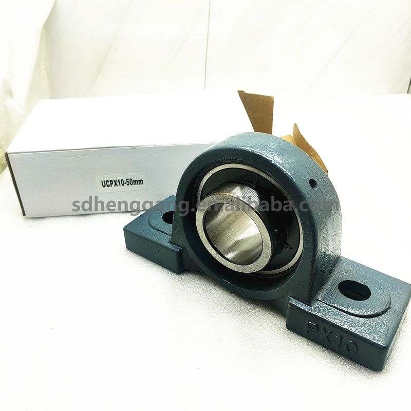 Cast Iron Pillow Block Bearing UCPX07-35mm UCX08-40mm UCX10-50mm Two Bolt Unit with Cast Housing for Agriculture Machinery